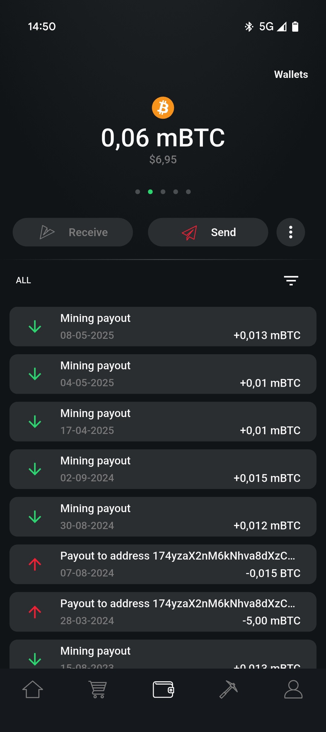 GamerHash Mobile app screenshot