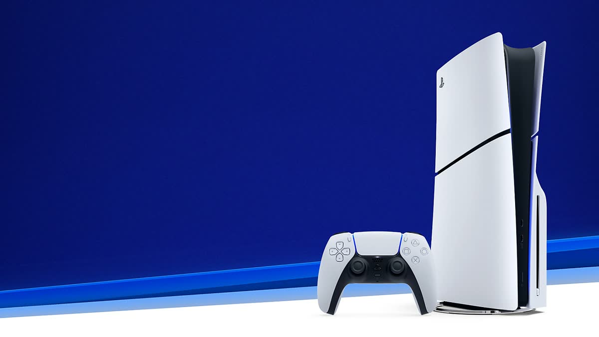 Torba PlayStation Store z logo PlayStation na niebieskim tle — oficjalna grafika PlayStation